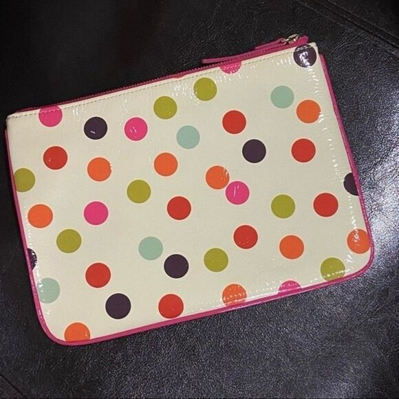 Kate Spade Multicolor Polka Dots Cosmetics Bag - Picture 2 of 9